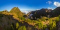 Panorama - Pico Ruivo and Pico do Arierio - Madeira Portugal