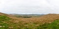 Panorama picture of typical Irish landscape Royalty Free Stock Photo