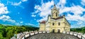 Castle Trakoscan in Zagorje, panorama. Royalty Free Stock Photo