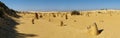 Panorama of The Pinnacles Royalty Free Stock Photo