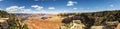 Panorama: Pipe Creek View - Grand Canyon, South Rim, Arizona, AZ