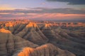 Panorama Point Overlook at Sunset Royalty Free Stock Photo