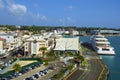 Panorama of Point a Pitre - capital of Guadeloupe, Caribbean