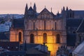 Panorama of Poitiers with Cathedral of Saint Peter