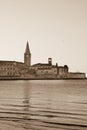 Panorama of Porec, Croatia Royalty Free Stock Photo