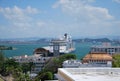 Panorama of the Port of San Juan, the Capital City of Puerto Rico