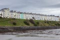 Panorama of Port St Mary on Isle of Man