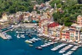 Panorama of Portofino, Italian Riviera, Liguria