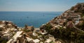 Panorama of Positano town and Amalfi Coast, Italy