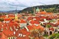 Panorama Prague Castle Royalty Free Stock Photo