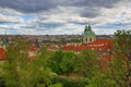 Panorama of Prague, Prague Castle, HradÃÂany, Prague, Czech Republic Royalty Free Stock Photo