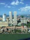 Panorama - Presidential Secretariat and World trade Centre, Colombo