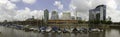 Panorama Puerto Madero, Buenos Aires, Argentina Royalty Free Stock Photo