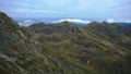 Panorama on the Pyrenees Royalty Free Stock Photo