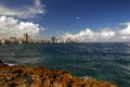 Panorama of quay of Havana Royalty Free Stock Photo