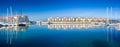 Panorama of Queensway Quay Marina, Gibraltar