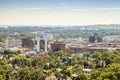 Panorama of Rapid City, South Dakota. Royalty Free Stock Photo