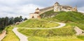 Panorama of the Rasnov castle