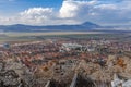 Panorama of Rasnov, Romania