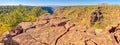 Panorama of Rattlesnake Canyon AZ Royalty Free Stock Photo