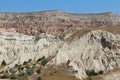 Panorama of Red and Rose valley. Cappadocia. Turkey Royalty Free Stock Photo