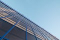 Panorama of residential central office high-rise buildings Royalty Free Stock Photo