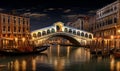 Panorama of Rialto\'s Bridge, Venice