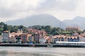 Panorama of Ribadesella beach, Spain