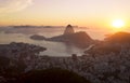 Panorama of Rio de Janeiro city and Sugarloaf mountain, Brazil