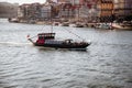 Panorama of river Douro and the old town of Porto, the second largest city in Portugal after Porto