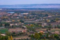 Panorama of the river Ebro in Tudela, Navarra, Spain Royalty Free Stock Photo