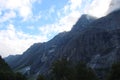 Fjord part of the northern coast of Norway. Royalty Free Stock Photo