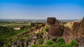 Panorama of Rohtas fortress in Punjab Pakistan Royalty Free Stock Photo