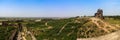 Panorama of Rohtas fortress in Punjab Pakistan Royalty Free Stock Photo