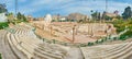 Panorama of Roman Amphitheatre in Alexandria, Egypt