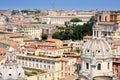 Panorama Rome, Italy Royalty Free Stock Photo