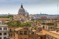 Panorama of Rome, Italy Royalty Free Stock Photo