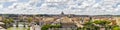 Panorama of Rome, Italy. Royalty Free Stock Photo