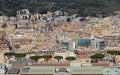 Panorama Of Rome From The Observation Deck Of The Dome Of St. Peter`s Basilica. Panorama Of The City. The Best View Of Rome.