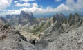 Panorama of the Rosengarten