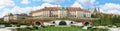 Panorama of the Royal Castle in Warsaw Royalty Free Stock Photo