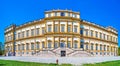 Panorama of Royal Villa of Monza located in Monza Park, Italy