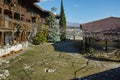 Panorama of Rozhen Monastery Nativity of the Mother of God, Bulgaria Royalty Free Stock Photo