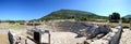 The Panorama of ruins in ancient Messene (Messinia)