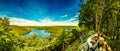 Rursee in the Eifel Royalty Free Stock Photo