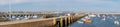 Panorama of Sagres Harbour, Algarve, portugal Royalty Free Stock Photo