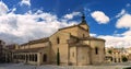 Panorama of Saint Clement church in Segovia