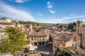 Panorama of Saint Emilion in Bordeaux region in France Royalty Free Stock Photo