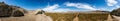 Panorama of Salt Creek Interpretive Trail - Death Valley