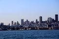 Panorama of San Francisco and Bay Bridge taken from Treasure Island